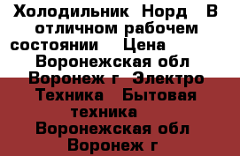 Холодильник “Норд“. В отличном рабочем состоянии. › Цена ­ 6 800 - Воронежская обл., Воронеж г. Электро-Техника » Бытовая техника   . Воронежская обл.,Воронеж г.